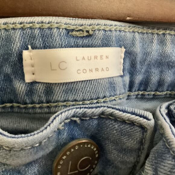 Lauren Conrad Womens Boy Cut Skinny Jeans - Waist 29" Inseam 24.5" - Picture 13 of 16